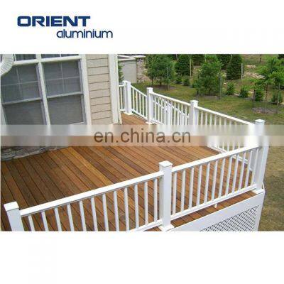 Customized Metal/Iron/Steel/Glass Aluminium balustrade, stair handrailing, deck balustrade /used on balcony/hotel/house