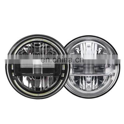 Lantsun J307 for Jeep LED Headlight for jeep JK for wrangler 2007-2016 for jeep JL for wrangler 2018+ 7 ich headlight