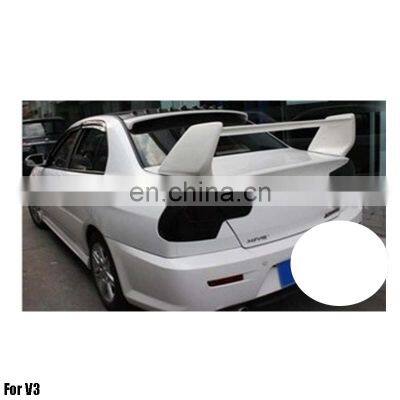 ABS Primer Painted Back Car spoiler For V3 for universal Rear spoiler