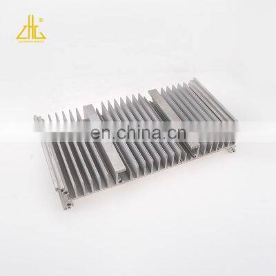 China Factory Large size amplifier water cooling extruded aluminum heatsink for USA led lamp