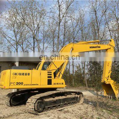 Original Japan brand komatsu pc200-6 excavator , Used digger crawler digging machines , Komatsu pc200 pc200-7 pc120-6