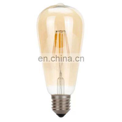 AC110V 230V ST19 ST58 ST21 ST64 Energy Saving 4W 6W 8W LED E27 Vintage Filament Bulb For Indoor Decoration