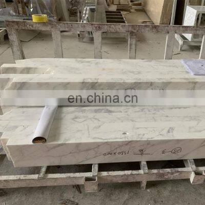 Wholesale Price of Italian Statuario Marble Decorative Door Architrave Trim photo-5