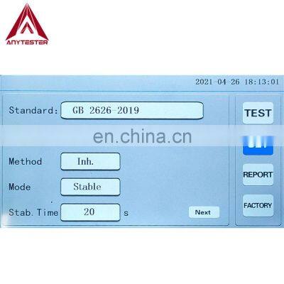 High Quality Factory Price Face Mask Breathing Resistance Tester EN143 EN149 photo-5