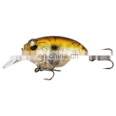 JOHNCOO Floating 7.1g Hard Body Crank Bait Diving Depth 1.3m Hard Lures Set Crank Bait