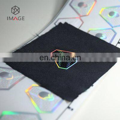 Fixed Position Hologram Hot Stamping Sticker for Fabric photo-3