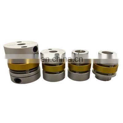 Flexible Couplings Aluminum Alloy Double Disk Type Coupling Servo Motor Connectors