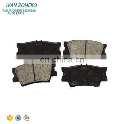 High Quality And Inexpensive Oem High Quality Hot Sell Car Brake Pad Genuine 04466-06090 04466 06090 0446606090 For Toyota