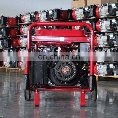 Bison China tragbares Benzin-Generator mit 7000 Watt (7 Kw), elektrischer Start, 16 PS, 7,5 Kw photo-4