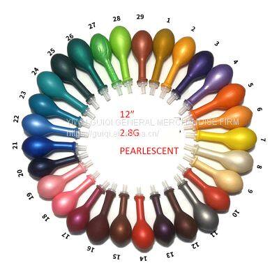 pearlscent latex biodegradable rubber balloons globos 5inch 10inch 12inch 18inch 36inch latex balloon