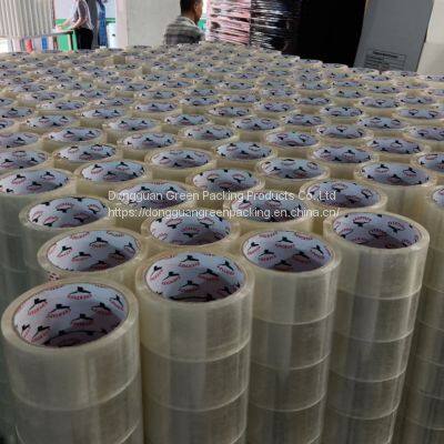 Amazon Hot Sale Tape in Packaging Printed Adhesive Clear Custom Tenacious Packaging Tape Opp Tape With Logo photo-3
