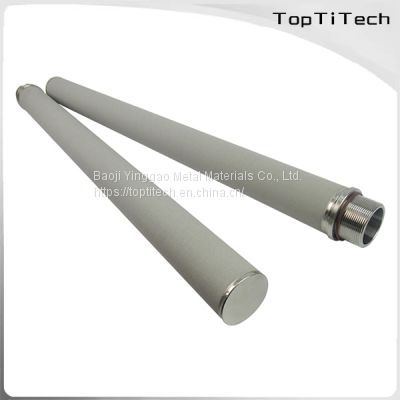 10um Titanium Sintered Porous Metal Filter Cartridge