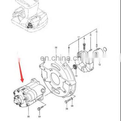 Mini Excavator EX25-2 Hydraulic Pump 4331670 For Nachi PVD-1B-23L3S-5S-4124F