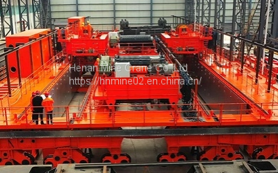 YZS Four Beams 350 Ton Main & Aux. Hooks Foundry Crane A8 Whole Circule photo-4