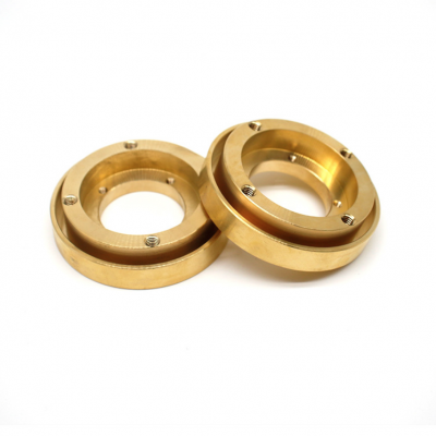 customized Copper iron aluminum stainless steel OEM CNC flanges machine parts for machined car