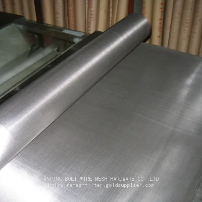 Wholesale SUS 304 316 Stainless Steel Wire Mesh High Strength AISI304 Stainless Steel Filter Screen Reverse Dutch Wire Mesh Stainless Steel Wire Cloth Mesh 4 8 20 100 120 200 250 300 325 635 2000 3500 Mesh Stainless Steel Woven Filter Mesh