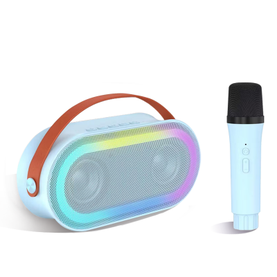 Wireless rgb speaker box new trending  music player speaker high quality Portable Handheld Mic Speaker Machine