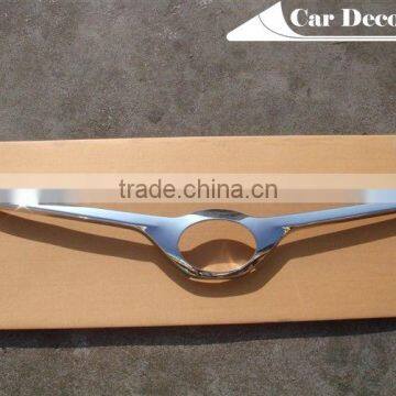 Stainless steel front grille trim for Toyota Corolla 2011