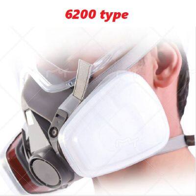 Half face type gas and dust mask