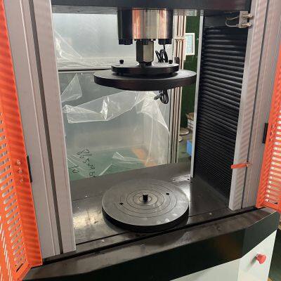 Computerized Universal Testing Machine With Extensometer Electromechanical Corrugated Clamping Fixtures photo-4