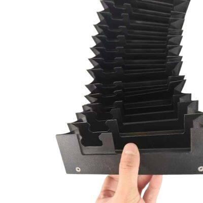 Factory Customized Flexible Foldable Accordion Dust Cover Linear Guide Cover for Laser Machine