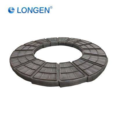 316L Factory Corrosion-Resistant Wire Mesh Demister Mist Pad 99% Efficiency for Gas Separation Columns Woven Cutting Welding