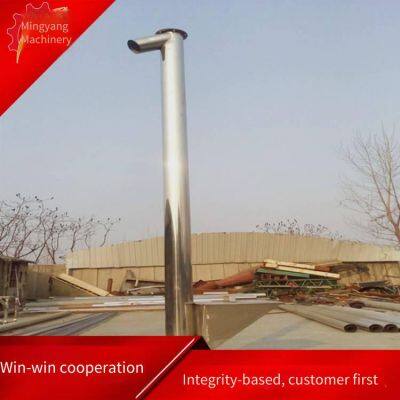 Mobile Lifting Screw Feeder, Fertilizer Auger Elevator, Round Tube Granular Iron Tube Feeder photo-4