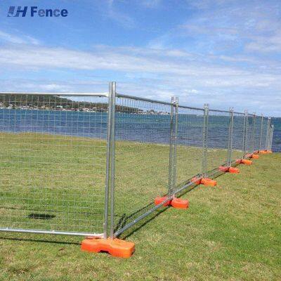 6 Feet Iron Temporary Mesh Fence Welded Wire Panel Pool Safety Fence Powder Coated Eco-Friendly photo-2