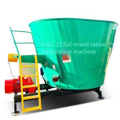 15-cubic-meter Livestock Feed Grass Mixer, Towable Wheat Straw Mixer, Automatic Weighing Cattle and Sheep Feed Mixer photo-5