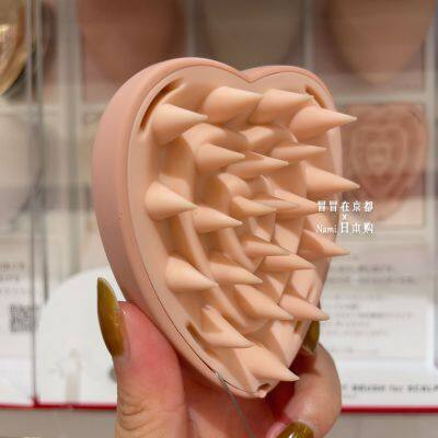 Силиконная расческа для мытья волос и массажа головы photo-4