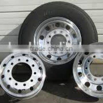 22.5 inch trailer wheel with 8*275 mm forged alloy wheels