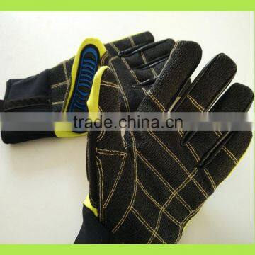 Anti Vibration Oil Resistant Auto Mechanic Glove With TPR Sewing photo-6