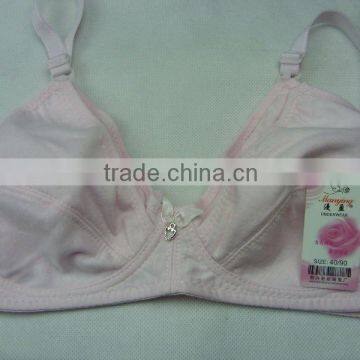 0.96USD High Quality Bra Without Rims Mixing Colours Ladies Ladies Nursing Bra(gdwx098)