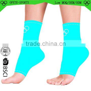 Ankle Support Brace Elastic Compression Wrap Sleeve Sports Relief Pain photo-4