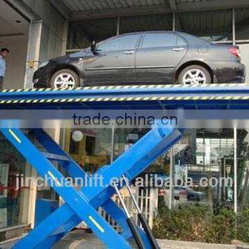 hydraulic car scissor lift parking