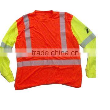 Long Sleeve hi Visibility T-shirt