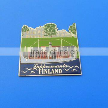 Metal Finland promotional Custom Fridge Magnets