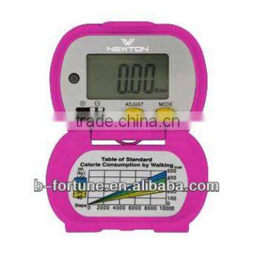 MB80D Gift Case ABS With Belt Clip Plastic Colorful Pedometer photo-2