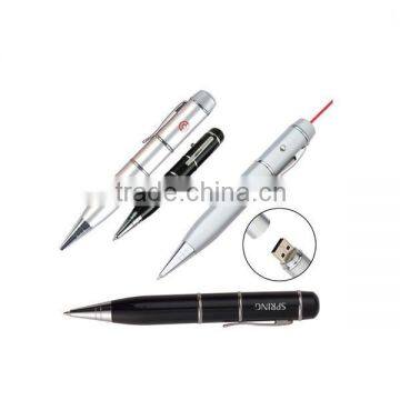 laser pointer pen usb flash drive metal 4gb