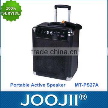 2015 Hot Selling Design Portable Trolley Active Speaker CE ROHS FCC Approved