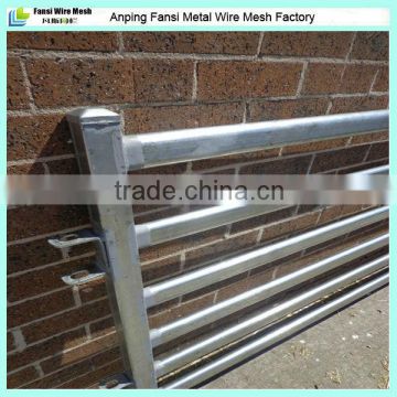 Galvanised 2.1m*1.8m steel portable cattle panels yard