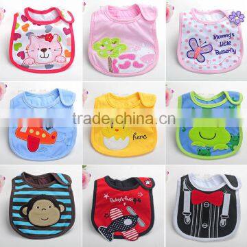 Saliva Towel Feeding Waterproof Cute Baby Infants Cartoon Animals Lunch Bib