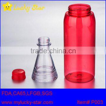 US 700ML 24OZ FDA plastic Tritan water bottles BPA free and any color avaible