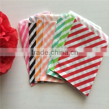 Event Party Supplies 5*7 inch Porpcorn Candy Kraft Paper Treat Favor Bag for Decoration