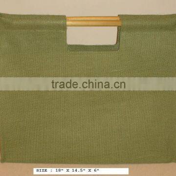 Bamboo handle shopping bag Bamboo handle bag
