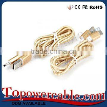 Usb 3.1 Cable Double Sided Usb Cord Usb Connector Type C Nylon Cable photo-3