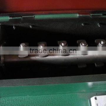 High speed condenser refrigerator unbender and cutter machine