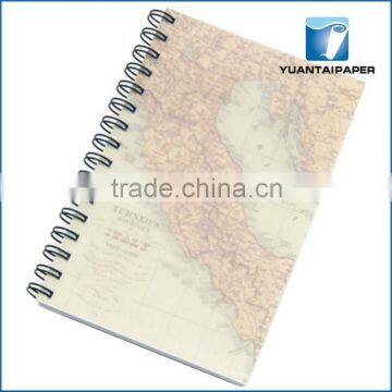Customized wholesale promotional spiral notebook