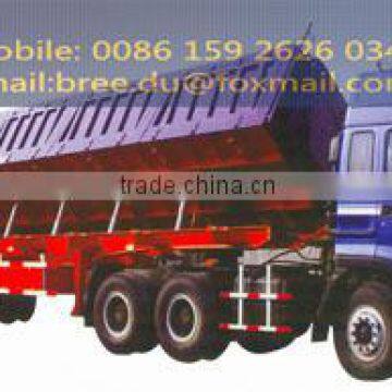 hot sale 3 axles Chinese manufacturer dump semi trailer