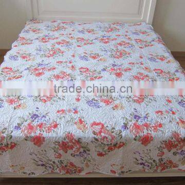 70g mircrofiber quilt Ultrasonic emboss quilt pujiang factory quilt